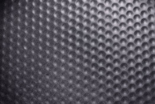 Round cake pan, tray or mould on a black concrete background photo