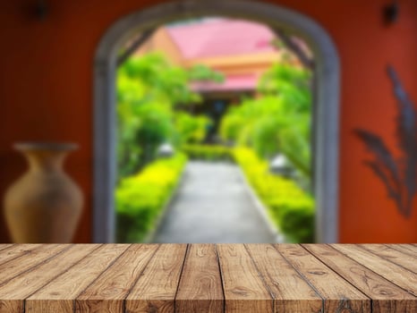 Wood Table Backrgound photo