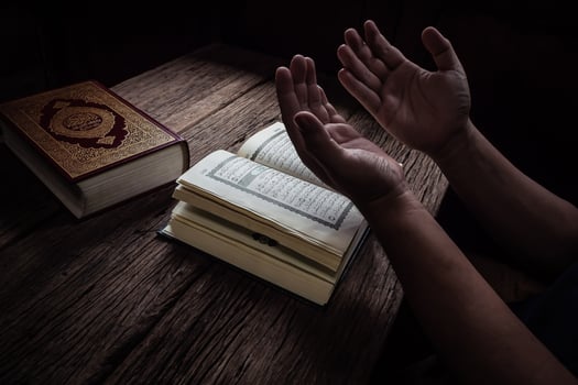 Koran  holy book of Muslims public item of all muslims  still life photo