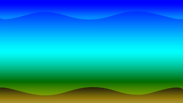 Abstract gradient background dark blue and green wave suitable for wallpaper Design, Banner, Poster and etc photo