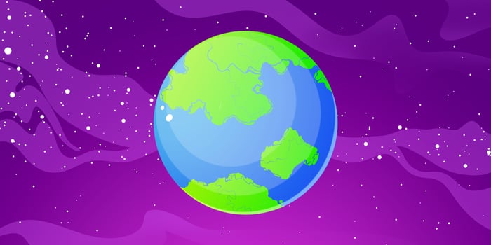 Planet earth illustration photo