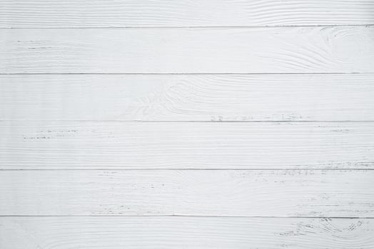 Empty white wood texture background, top view wood plank panel photo