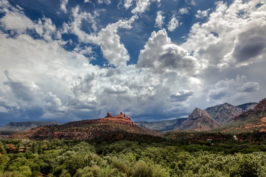 Mountains at Sedona Arizona photo