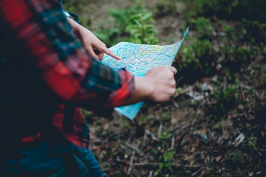 Wild Travelers Big wild adventure The mountains, the trees, the trees, and the map. One of his Holidays and vacations photo