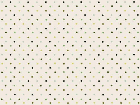 Green polka dot on cream backgound. photo
