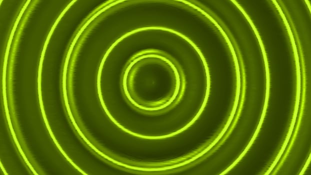 green background 4k circular pattern metallic texture illustration 3d rendering photo