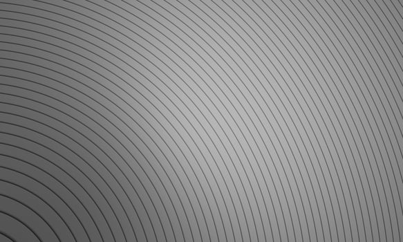 Black and gray wave stripe optical abstract design. Vector background. curved lines. 3D rendering. photo