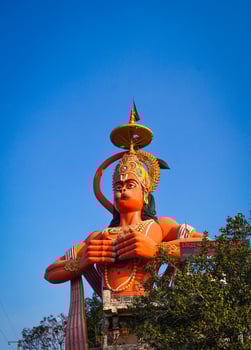 hanuman statue karol bagh new delhi photo