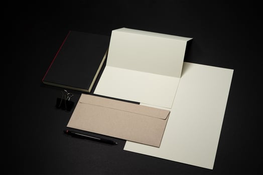 Branding mockup letterhead businesscard notepad envelope photo