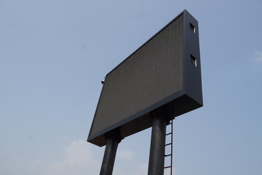 big led tv or projector image photo