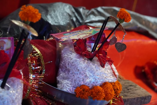 pooja ki thali image for navraatri photo