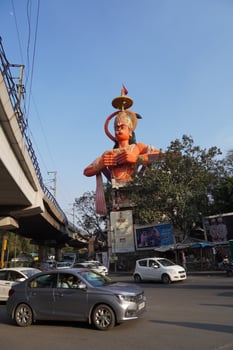 hanuman statue karol bagh new delhi photo