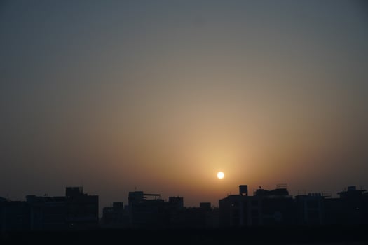 morning time sun effect image photo