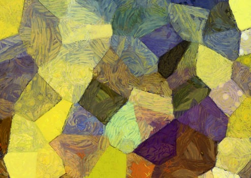 Abstract oil painting background Impressionist style illustrated to create designs. photo
