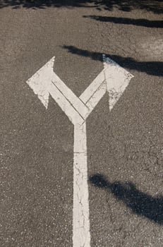 two way arrow photo