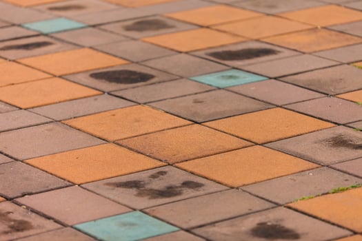 Red Floor Tile pavement photo