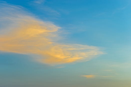 Evening light before dark every day. photo