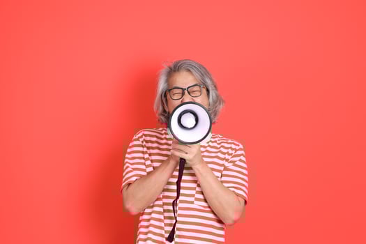 Senior Asian Man photo