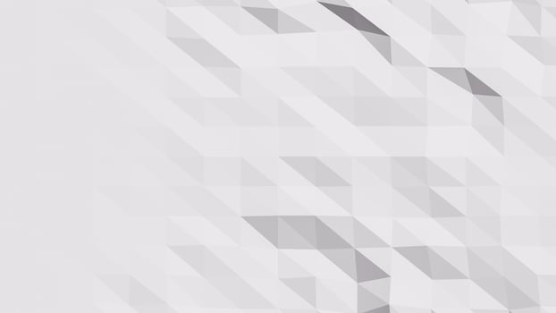 Beautiful Low Poly Surface Morphing in Abstract 3d Animation. Seamless Background photo