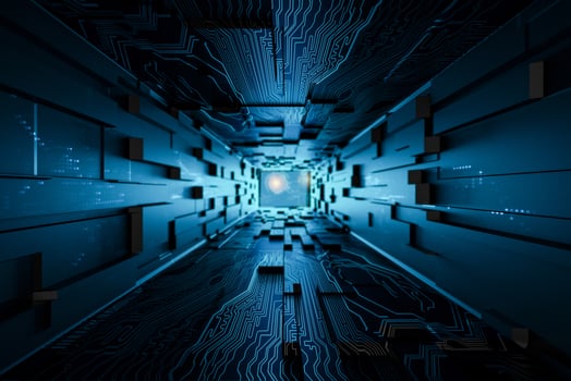 digital connection data room photo