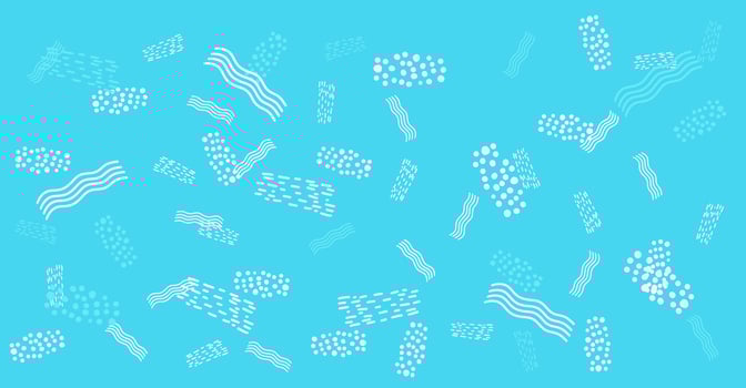 seamless pattern with confetti and sign photo
