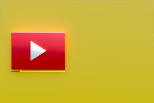 Minimal video social media 3d photo