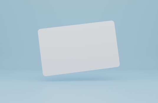 Modern business card mockup template with clipping path. Mock-up design for presentation branding, corporate identity, advertising, personal, stationery, graphic designers presentations. 3d Rendering photo