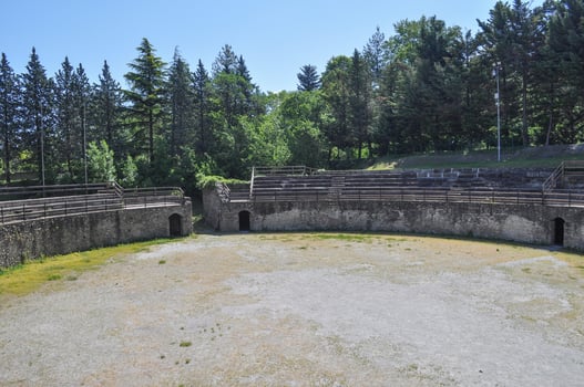 Roman theatre in Susa photo