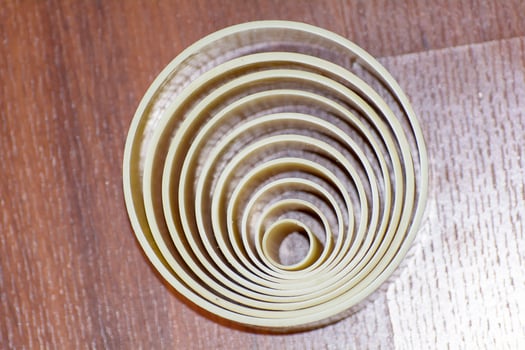 A circle is a simple shape in Euclidean geometry. It is a simple closed curve. photo