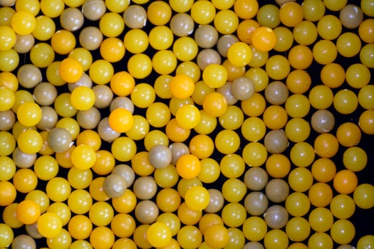 This picture are the Beads. It is orange yellow and brown. photo