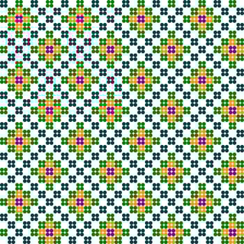 Seamless polka dots pattern bright background. Texture pattern geometric design background for clothes,paper,textile,tiles photo