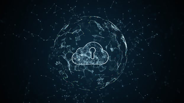 Cyber security digital data network, Technology internet and big data of cloud computing using artificial intelligence, 5g high-speed connection data analysis, Futuristic digital abstract background. photo