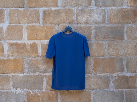 Shirt and wall photo