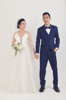 wedding and lover photo