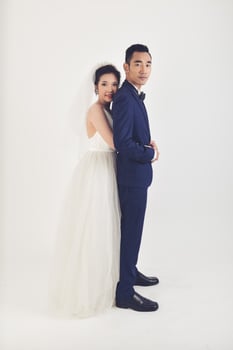 wedding and lover photo