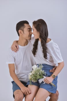 wedding and lover photo