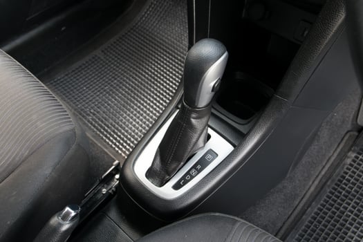 Automatic transmission gear shift. photo