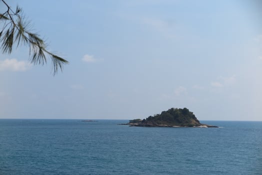 sea and island photo