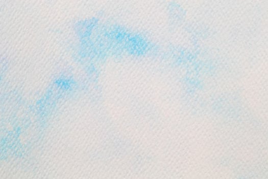Blue watercolor on white paper, abstract background photo