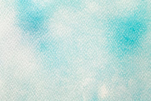 Blue watercolor on white paper, abstract background photo