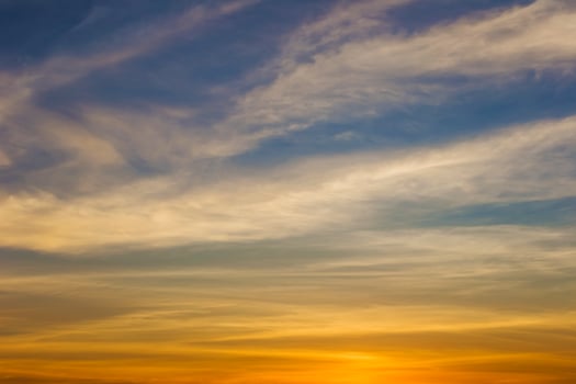 Beautiful Sunset sky abstract background photo