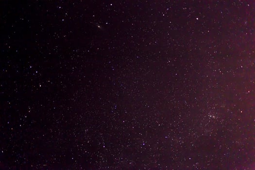 Beautiful night sky, cosmic background, abstract universe photo