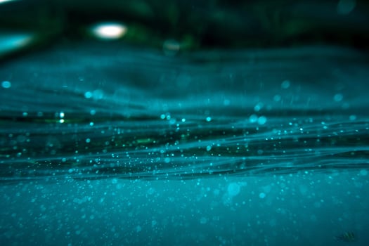 Underwater wave surface background photo