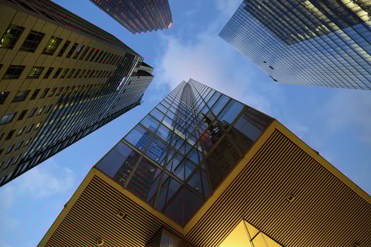 Scenic Toronto financial district skyline and modern architecture skyline photo