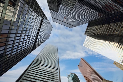 Scenic Toronto financial district skyline and modern architecture skyline photo