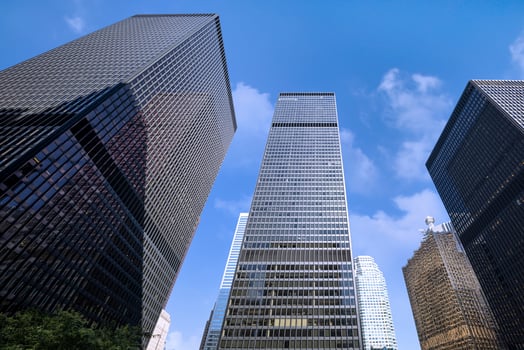 Scenic Toronto financial district skyline and modern architecture skyline photo