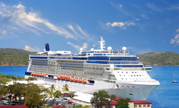 Charlotte Amalie Bay in Saint Thomas Island photo