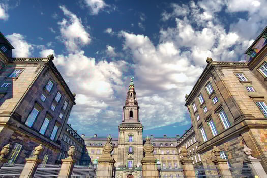 Christiansborg Palace in Copenhagen photo