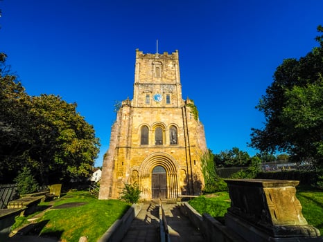 HDR St Mary Church in Chepstow photo