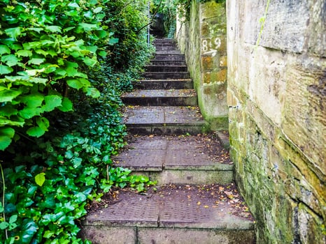 HDR Stairway to Alexandra Park in Bath photo